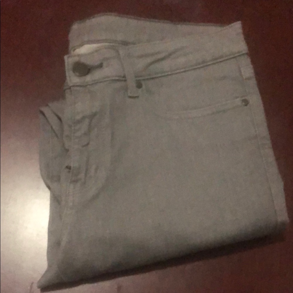 Gray Denim Jeans